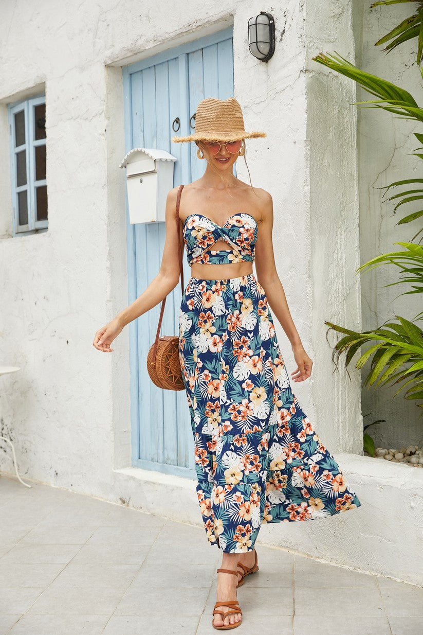 Set Veraniego Blue Rose