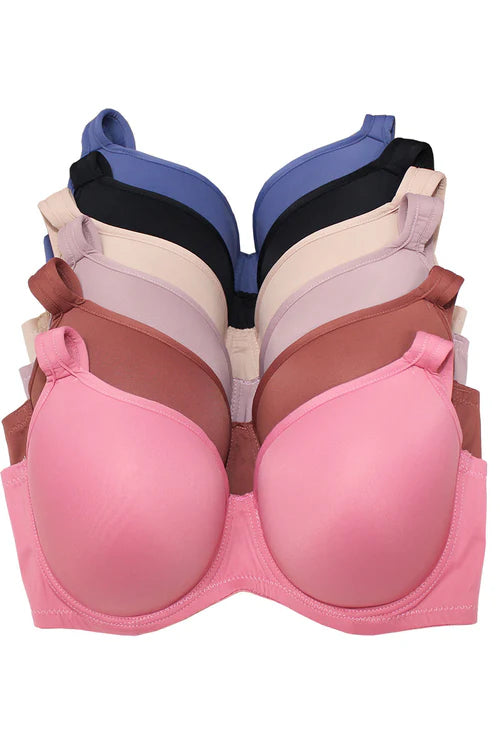 Bra con tirantes acolchados de colores sólidos