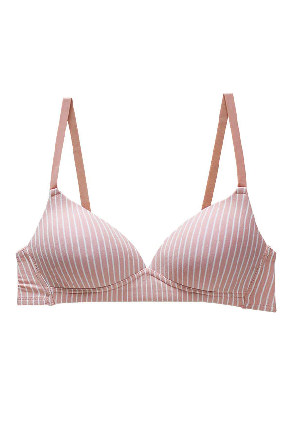 Bra de algodón sin varilla