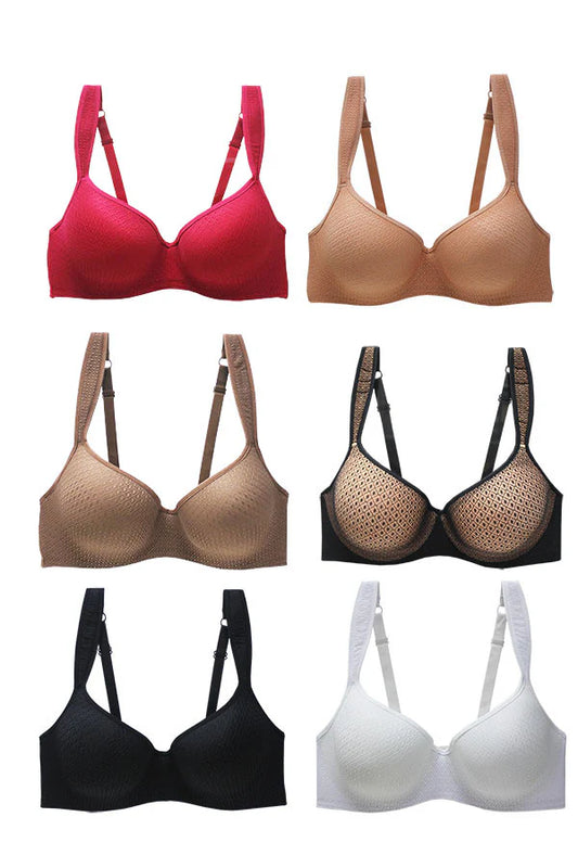 Bra de encaje con tirantes acolchados