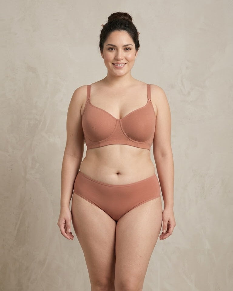 Brasier soporte total en Algodón