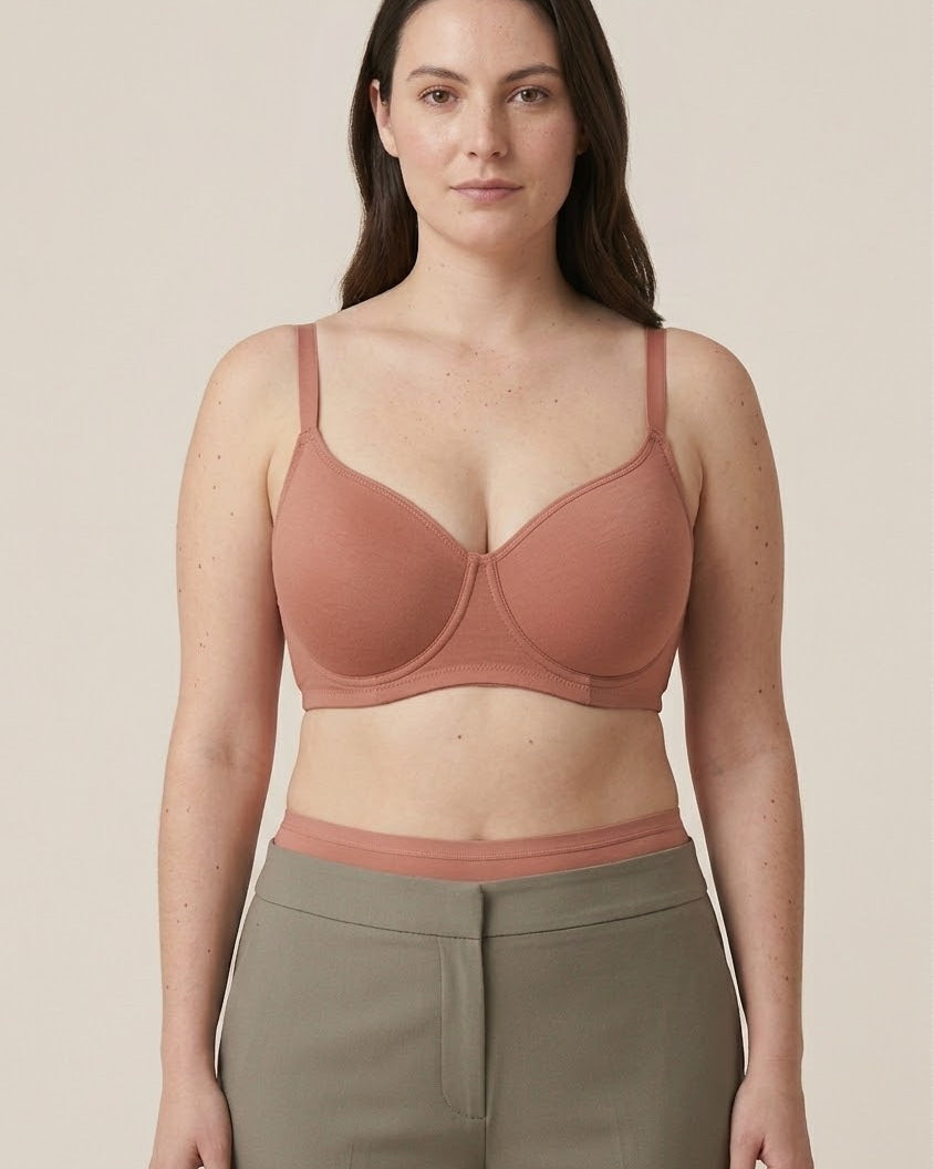 Brasier soporte total en Algodón