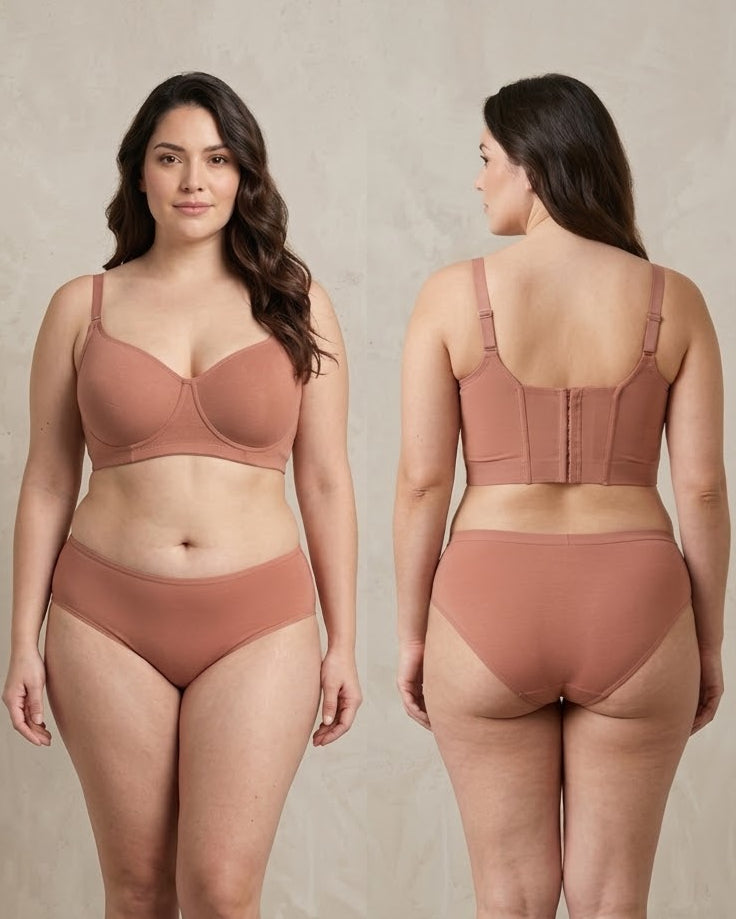Brasier soporte total en Algodón