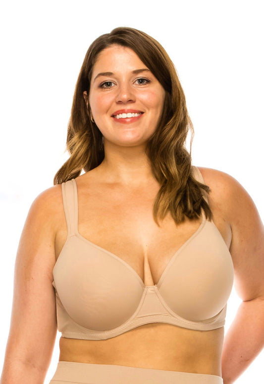 Bra con tirantes acolchados colores básicos